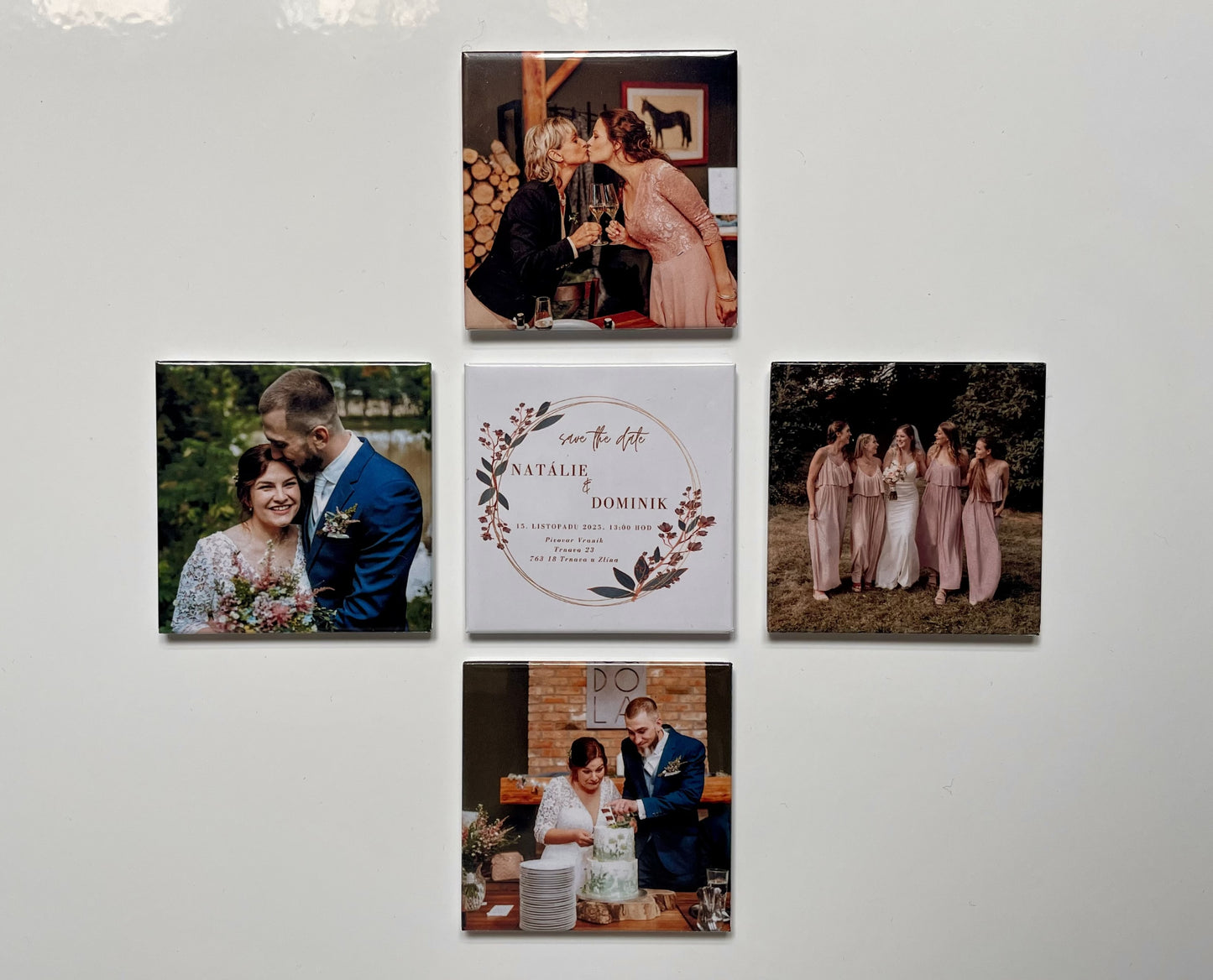 Set mit 6/9 Fotomagneten